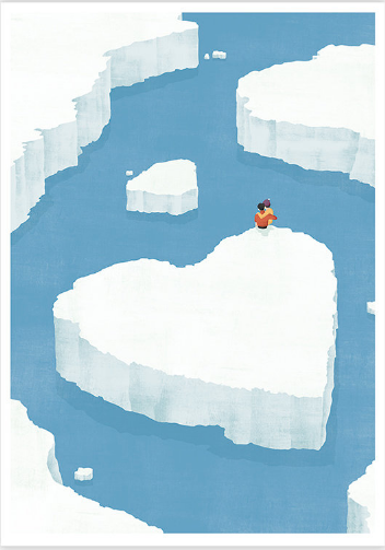 Greenland azul (S)