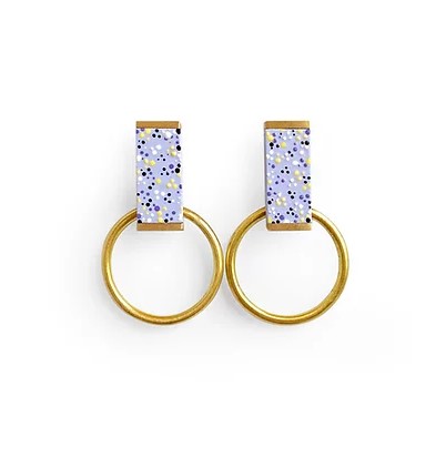 MEAVE pendientes lavanda