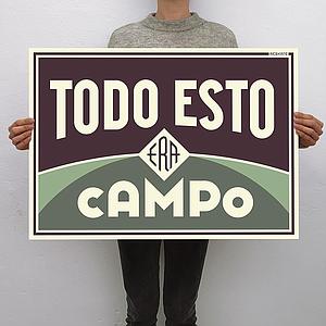Todo esto era campo