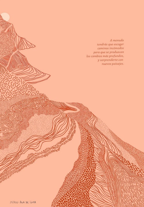 Nuevos paisajes - Rosa