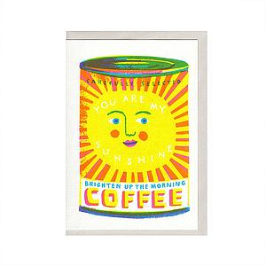 You are my sunshine card