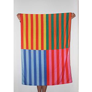 Pareo rayas multicolor