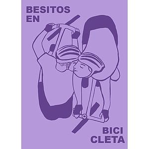 Besitos en bicicleta - violeta (S)