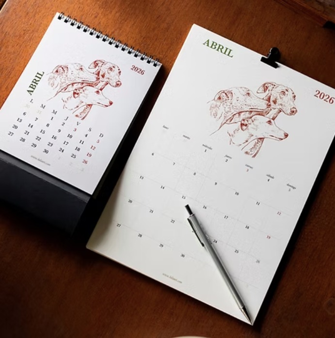 Calendario de pared 2026