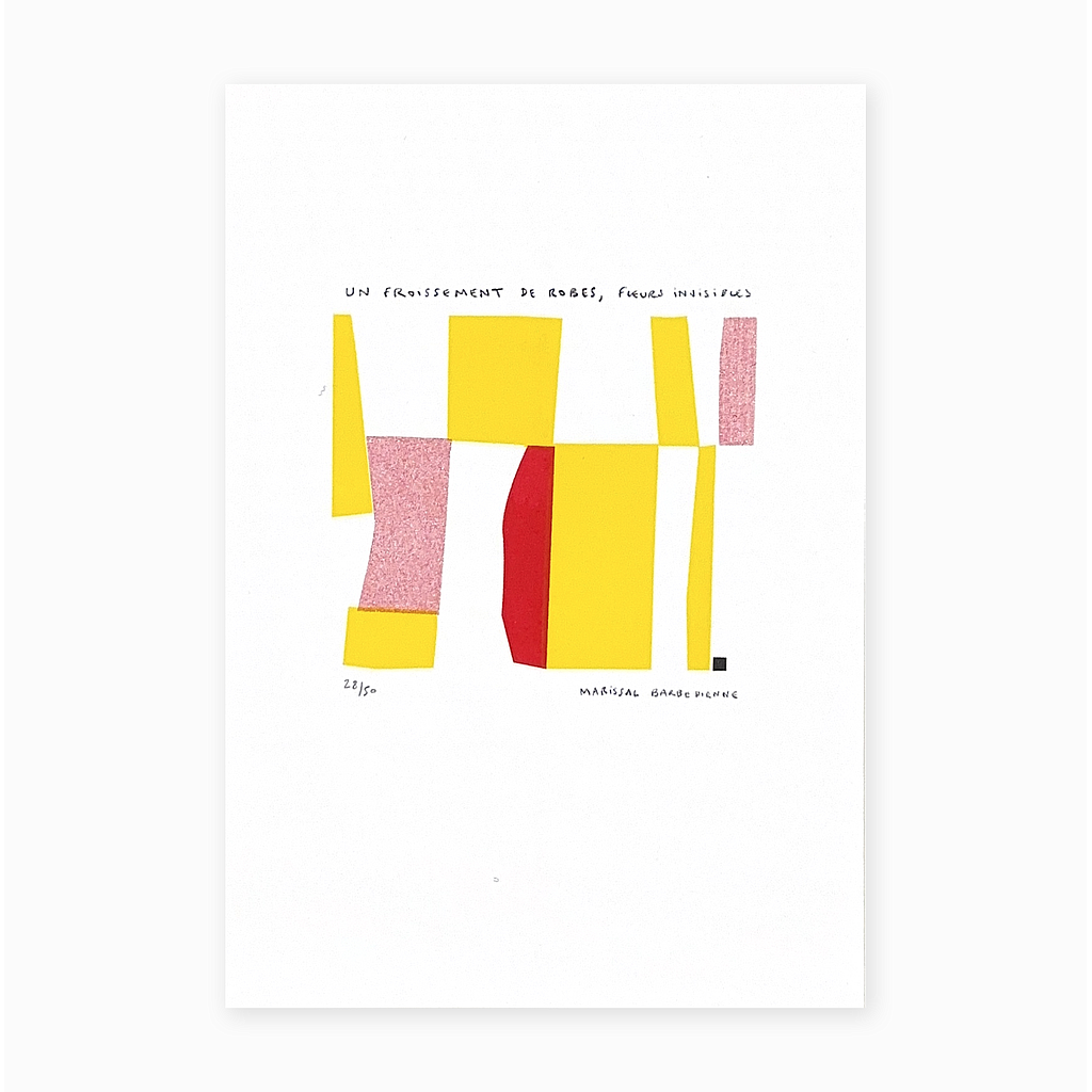 Un froissement de robes fleurs invisibles Un froissement de robes fleurs invisibles