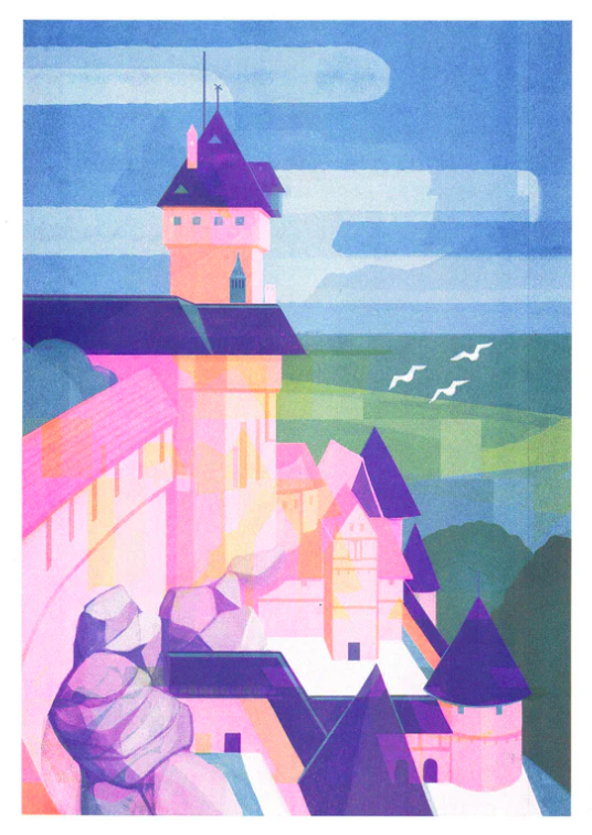 FUSHIKI Arisa - Alsace, Château du Haut-Koenigsbourg