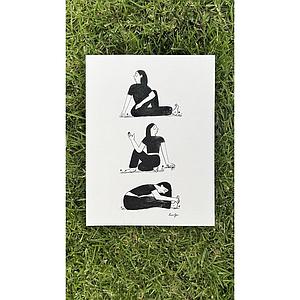 Yoga 3 Poses Sentadas