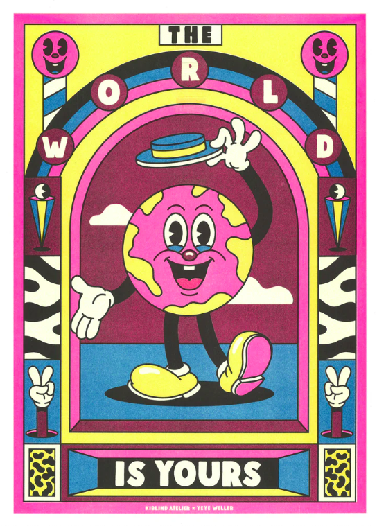 WELLER Yeye - Nas "The World is Yours"