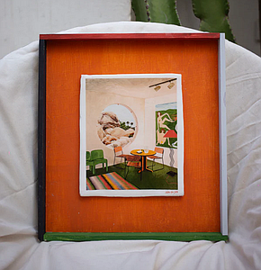 Cuadro de cerámica "Dream house"