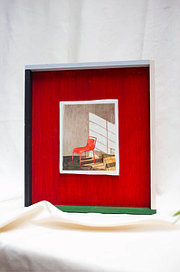 Cuadro de cerámica "Red series Nº2"