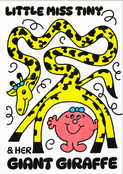 LITTLE MISS & MR MEN - Little Miss Tiny & Her Giant Giraffe