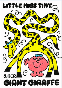 LITTLE MISS & MR MEN - Little Miss Tiny & Her Giant Giraffe