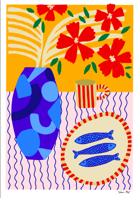 Sardines on stripe (M)