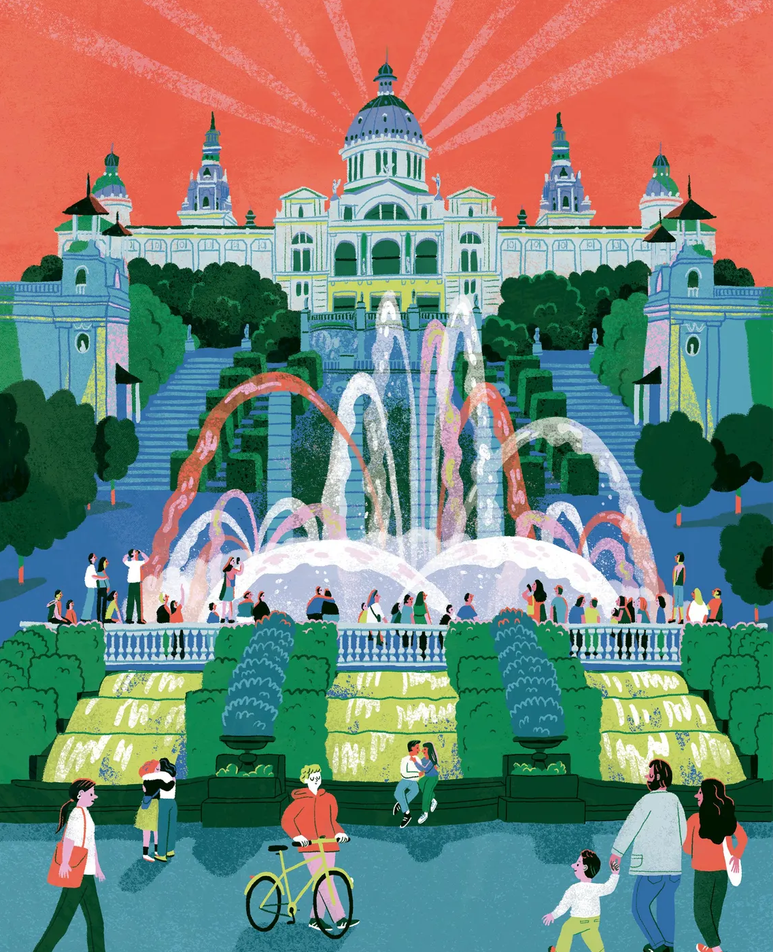 Font magica de Montjuic (S)