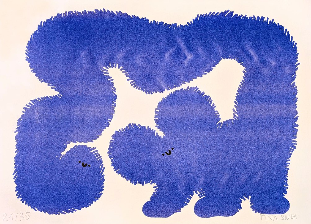 Blue floof
