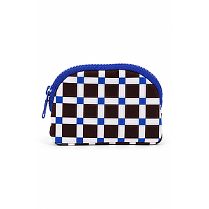 Monedero mosaico azul